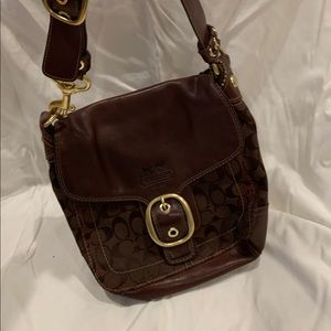Coach signature Crossbody